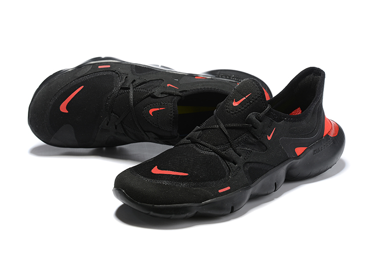 New Nike Freen Run 5.0 Black Red Running Shoes - Click Image to Close